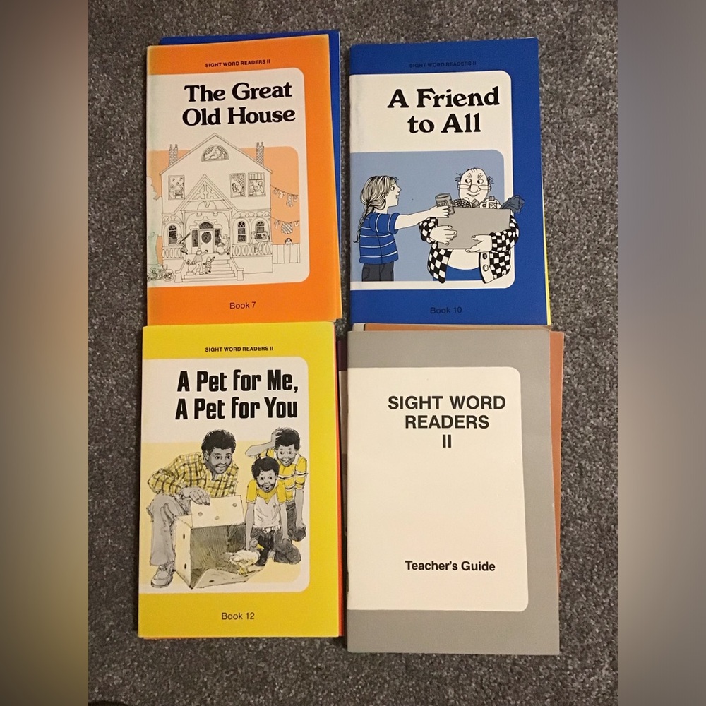 Sight Word Readers 2 Book Set. 17 books by SRA Macmillan/McGraw-Hill
